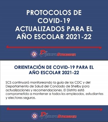 SPANISH - Return Stronger Updated COVID-19 Protocols for 2021-22